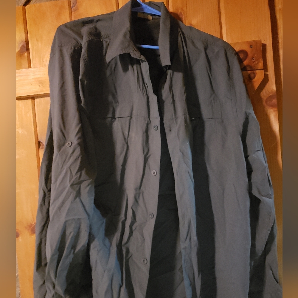 Men's Drifit Button Up Shirt